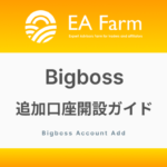 BigBoss(ビッグボス)追加口座作成ガイド！