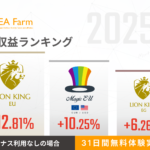 2025年7月度｜収益率ランキング