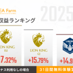 2025年4月度|収益率ランキング